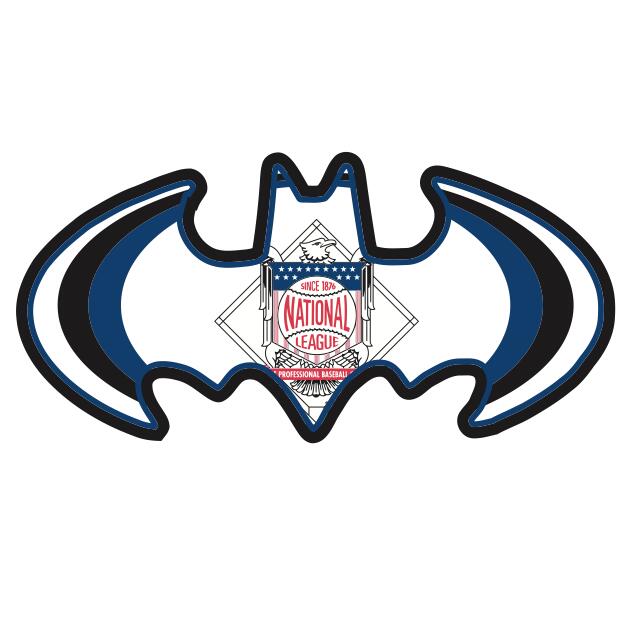 NL AL Logo Batman Logo iron on transfers